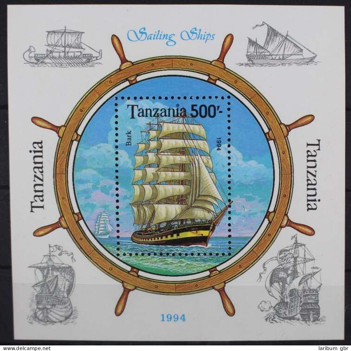 Tansania Block 244 Mit 1746 Postfrisch Schifffahrt #GA889 - Tanzania (1964-...)