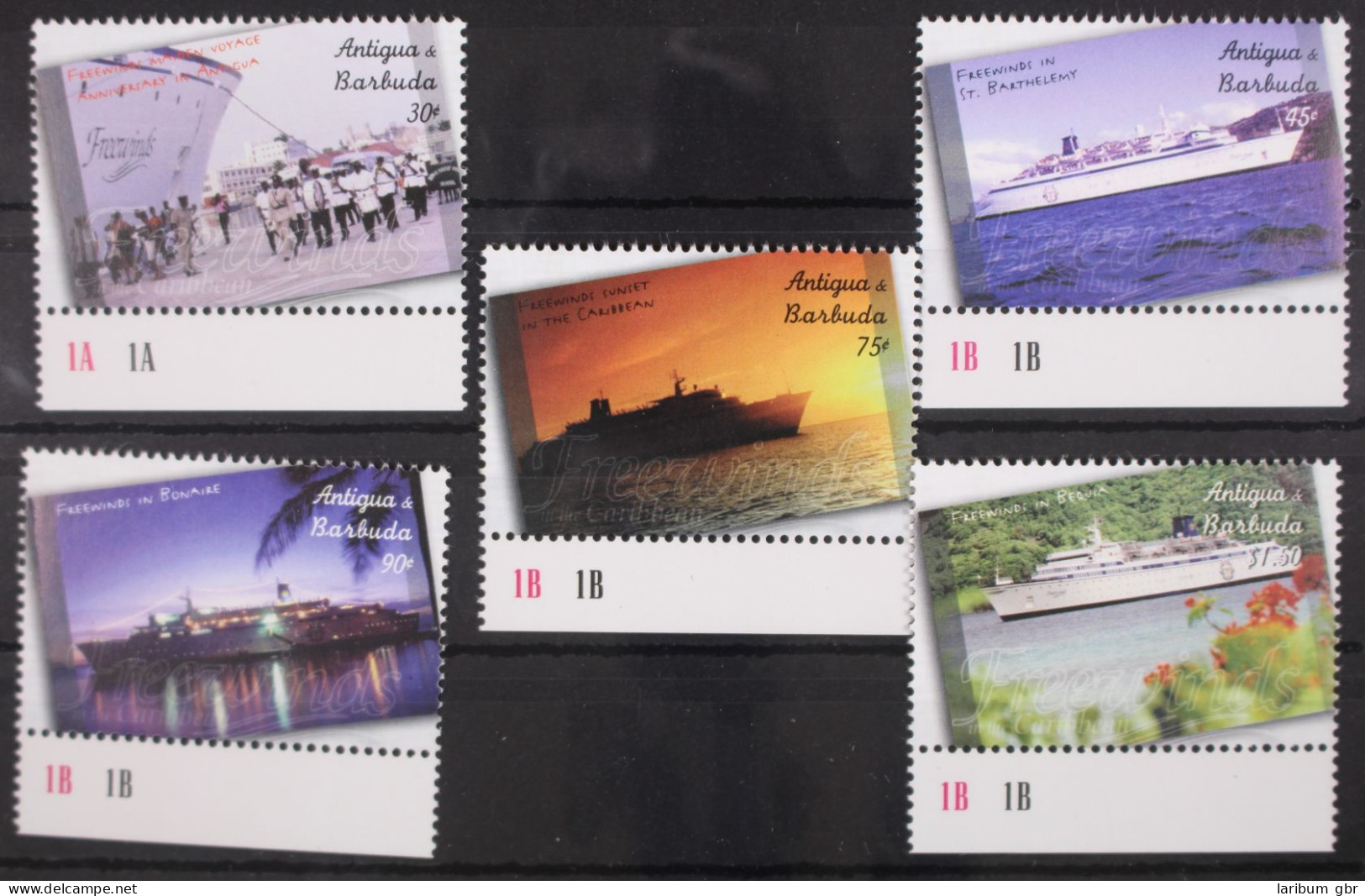 Antigua + Barbuda 3511-3515 Postfrisch Schifffahrt #GA989 - Antigua And Barbuda (1981-...)