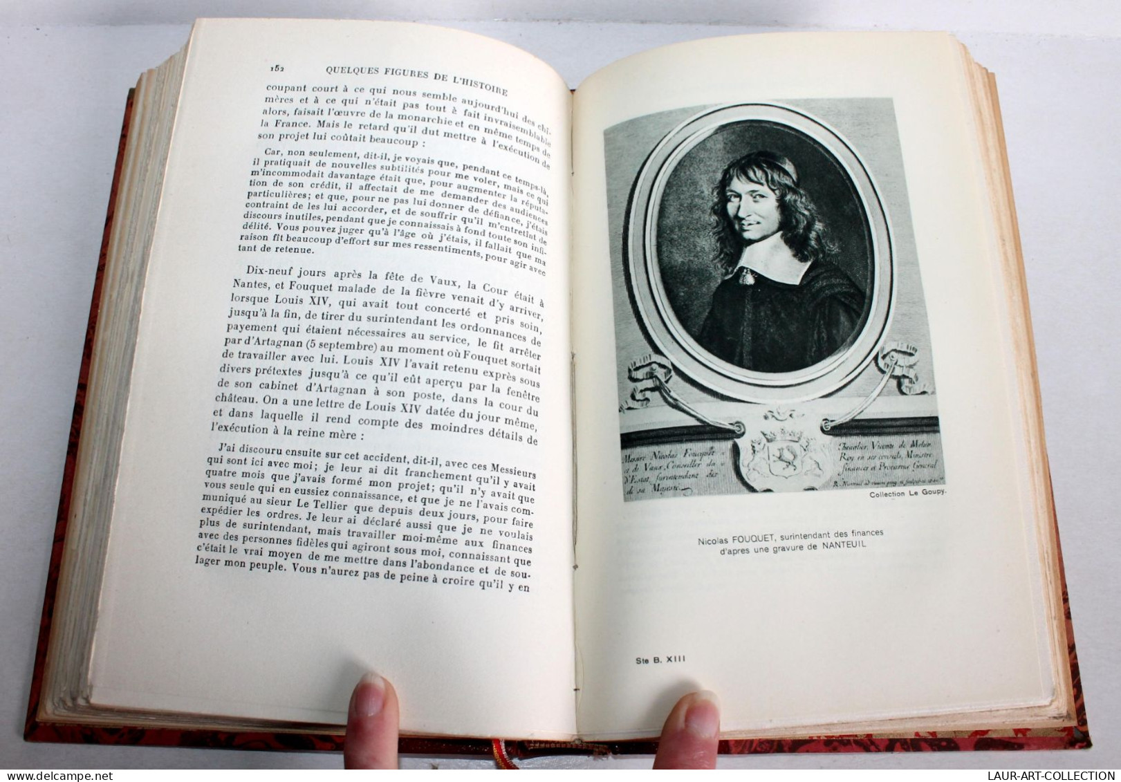 FIGURES DE L'HISTOIRE PORTRAIT EXTRAIT OEUVRE DE STE BEUVE, ILLUSTRÉ, BAINVILLE / ANCIEN LIVRE XXe SIECLE (1803.42) - 1901-1940