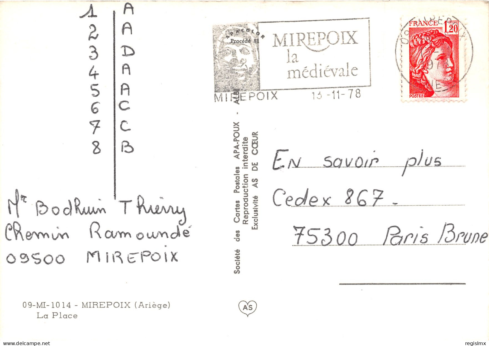 09-MIREPOIX-N°T320-C/0021 - Mirepoix