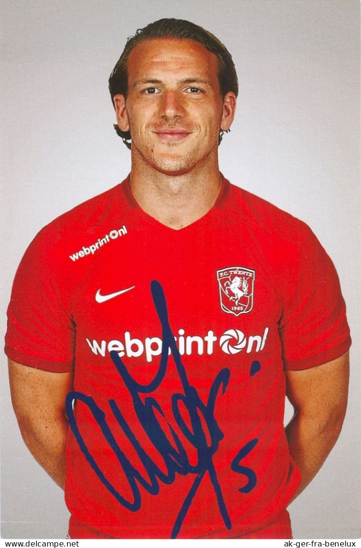 Fußball-Autogrammkarte AK Robbert Schilder FC Twente Enschede 15-16 Ajax Amsterdam NAC Breda Cambuur Leeuwarden Almelo - Authographs