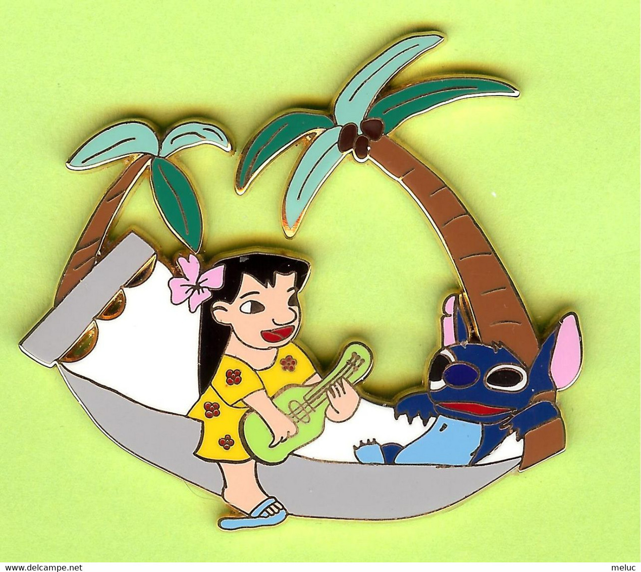 Gros Pin's BD Disney Lilo & Stitch Hamac - #002 - Disney