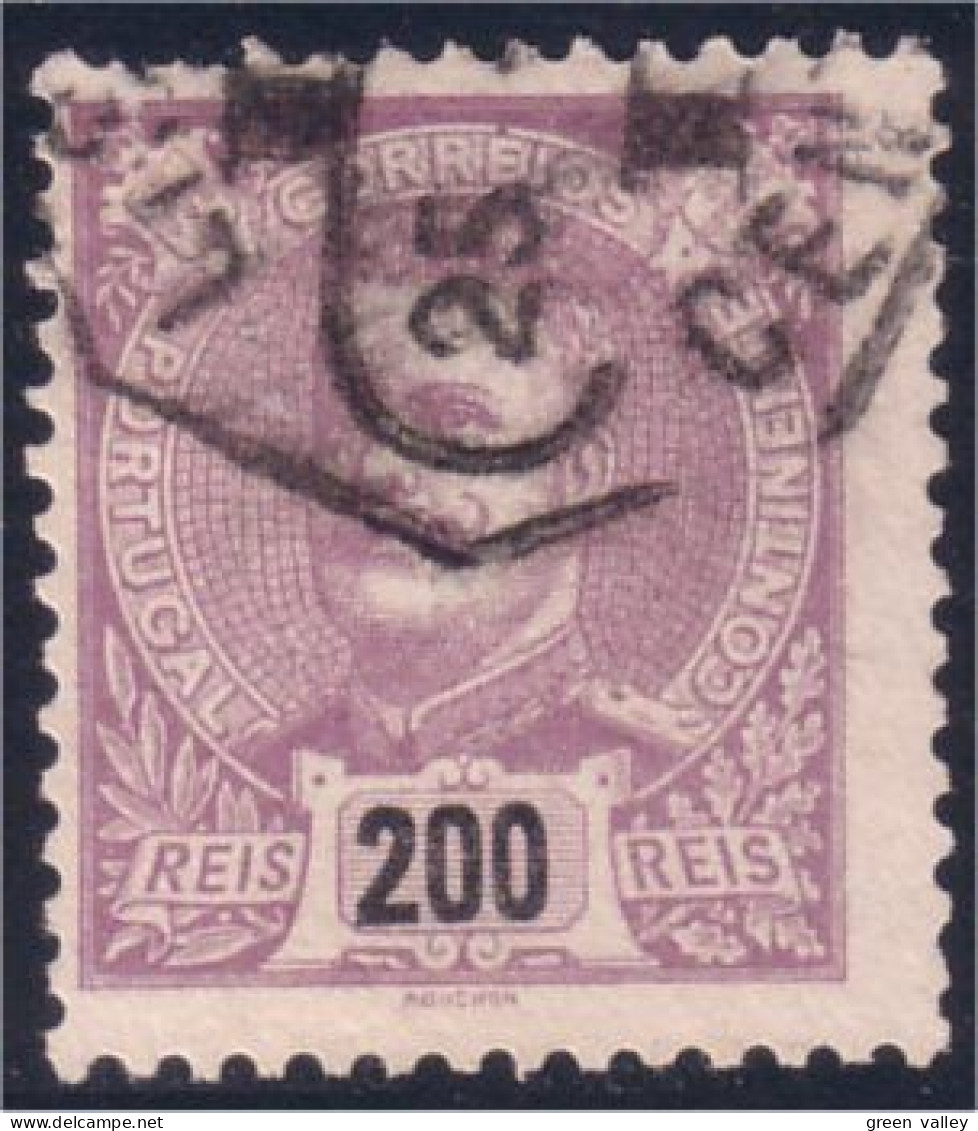 742 Portugal 200 Reis Lilas (POR-16) - Unused Stamps