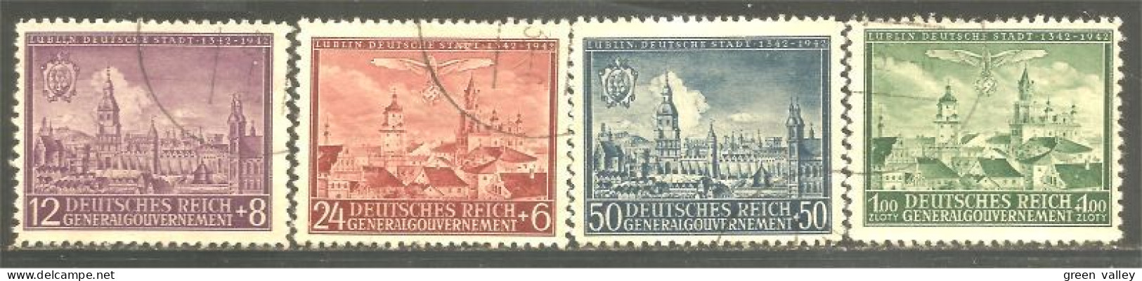 740 Pologne 600 Ans Years Lublin Semi-postal (POL-348) - Gobierno General