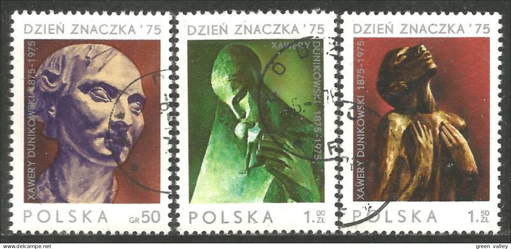 740 Pologne Journée Timbre Stamp Day Dunikowski (POL-285) - Altri & Non Classificati