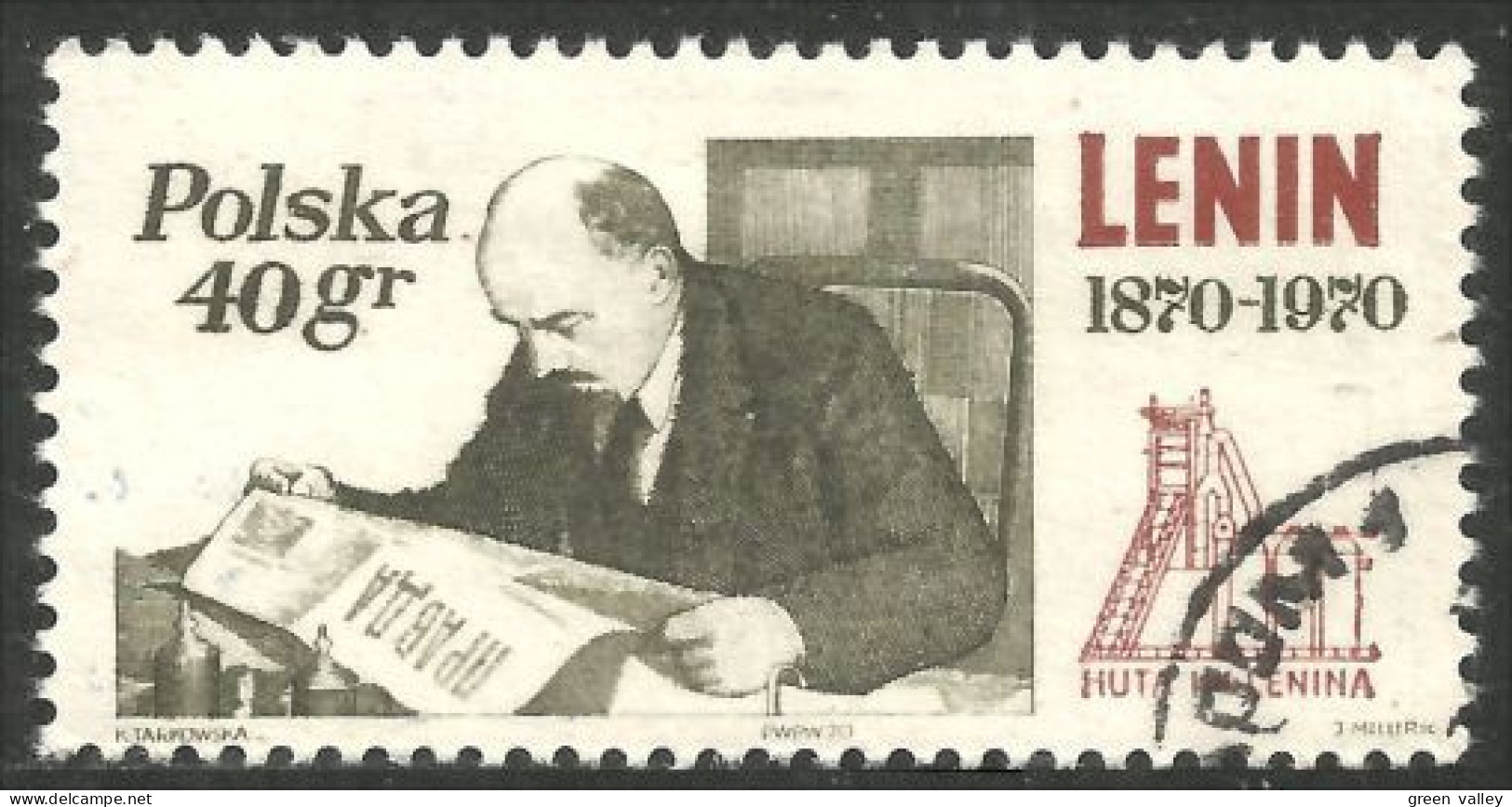 740 Pologne Lénine Lenin (POL-279) - Lénine