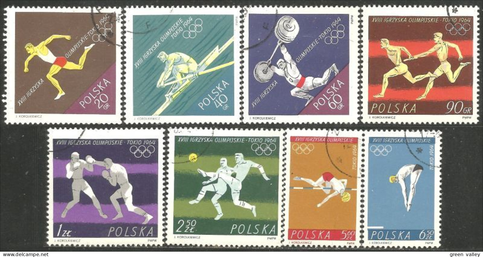 740 Pologne Olympic Sports Olympiques (POL-284) - Other & Unclassified
