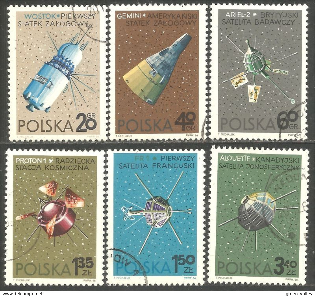 740 Pologne Space Espace Satellite (POL-287) - Europa