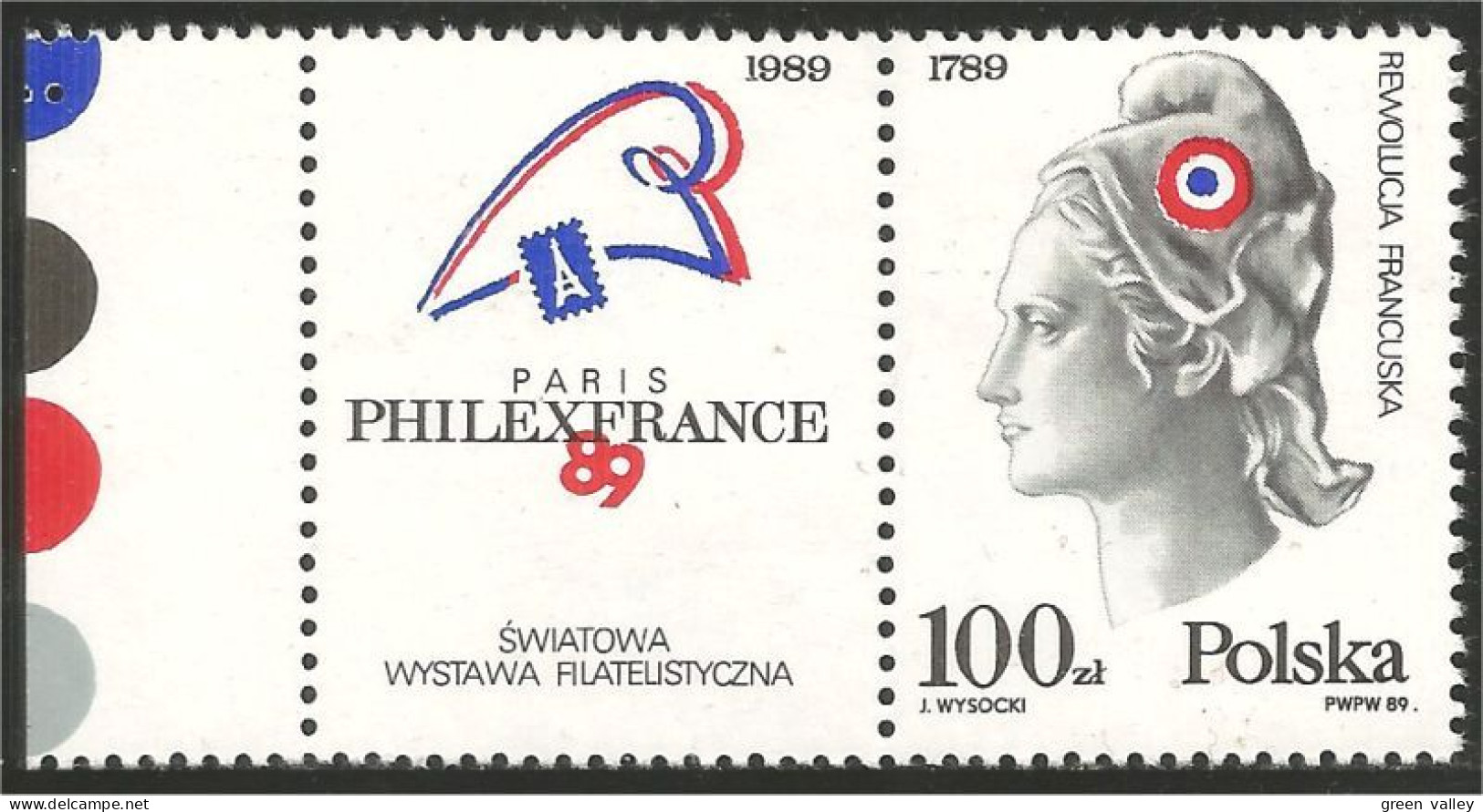 740 Pologne Paris Philexfrance MNH ** Neuf SC (POL-264) - Philatelic Exhibitions