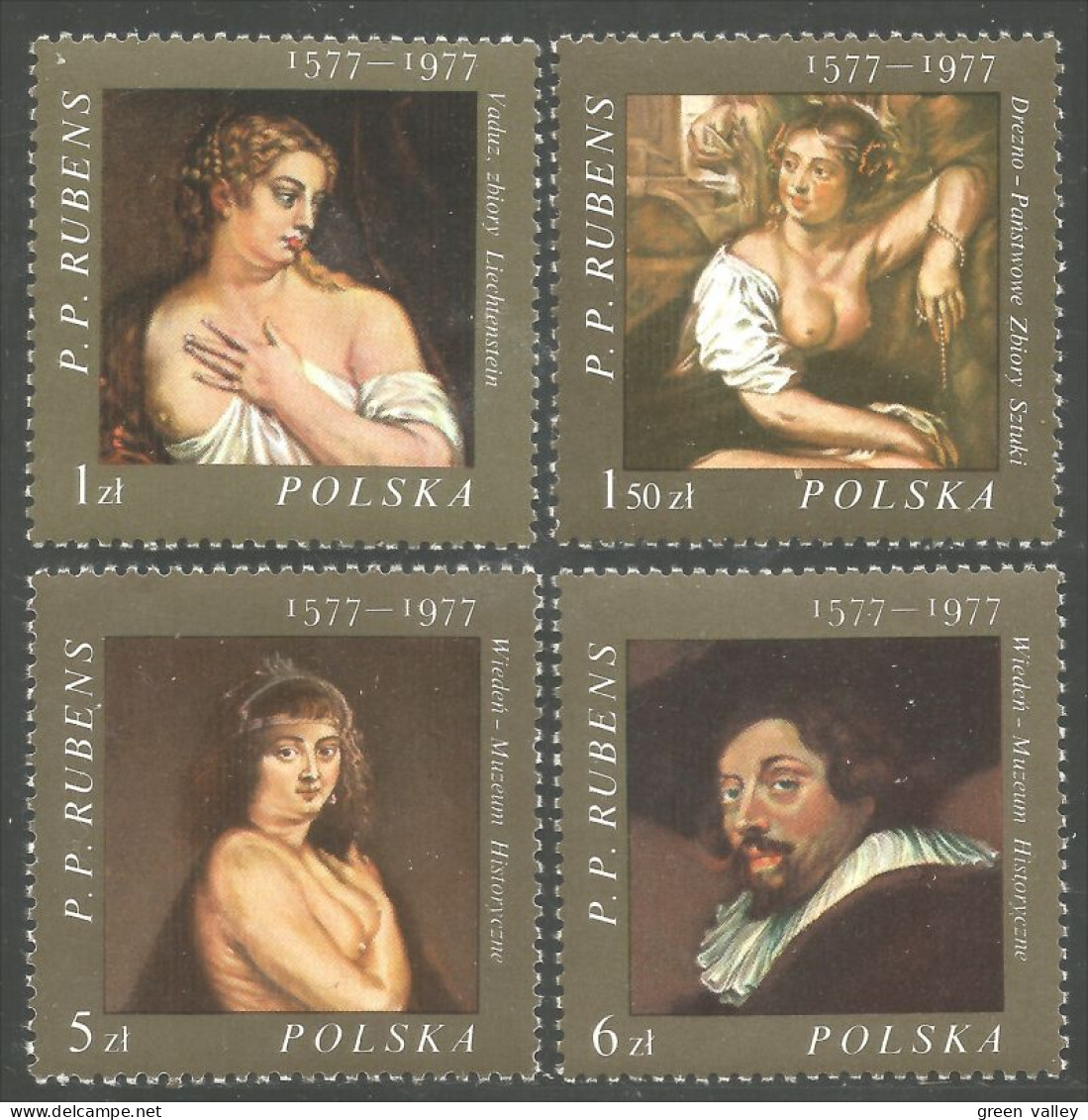 740 Pologne Nus Nudes Venus Rubens MNH ** Neuf SC (POL-239) - Rubens