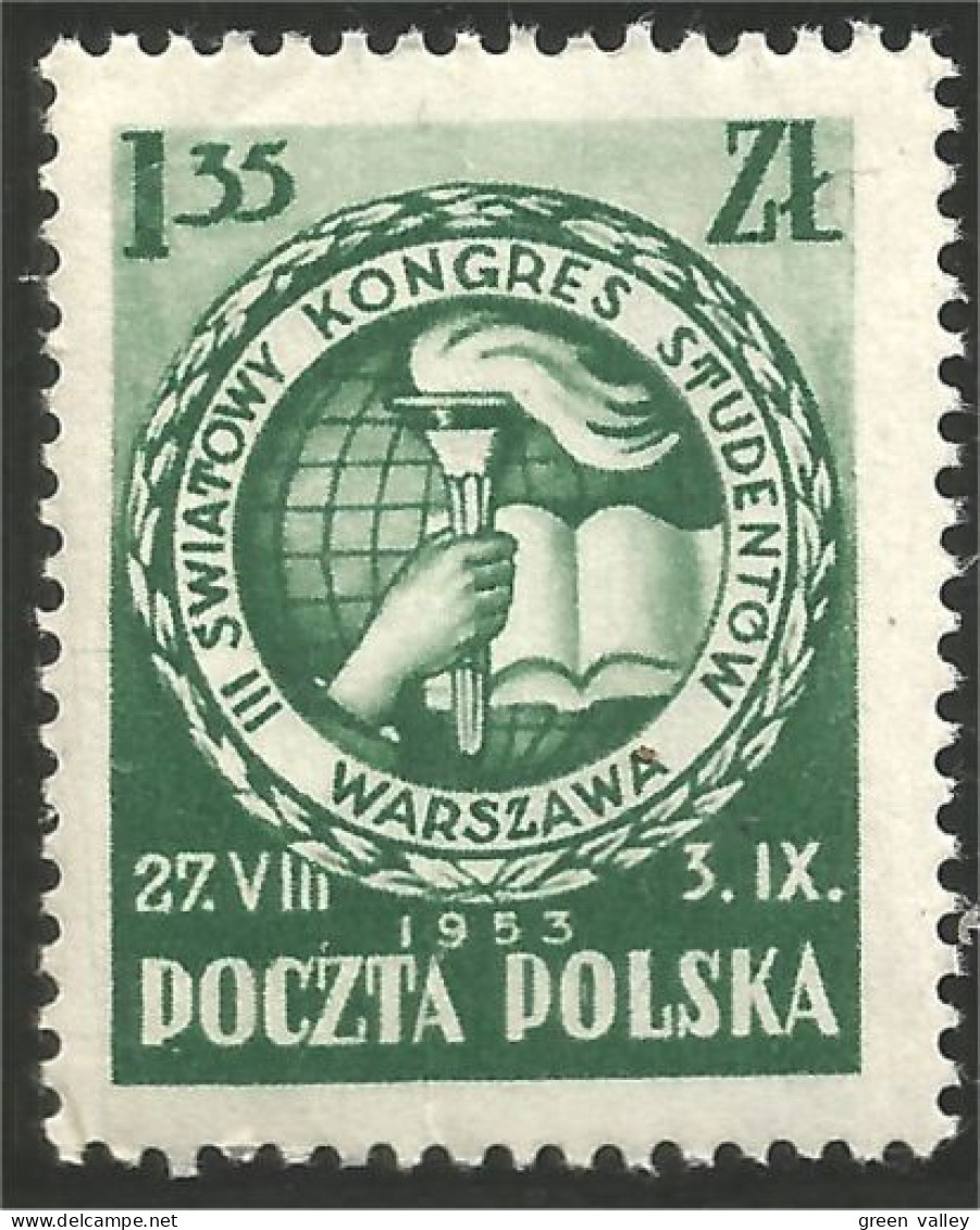 740 Pologne Students Congress Etudiants MNH ** Neuf SC (POL-225b) - Other & Unclassified