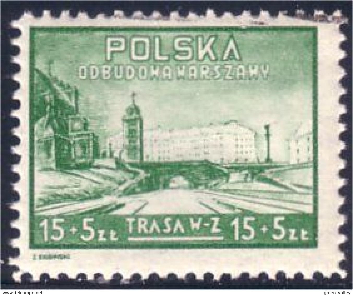 740 Pologne Zamkowy (POL-48) - Usati