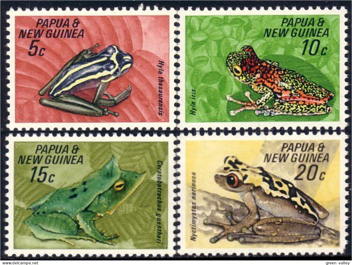 738 Papua New Guinea Grenouilles Frogs MNH ** Neuf SC (PNG-59) - Grenouilles