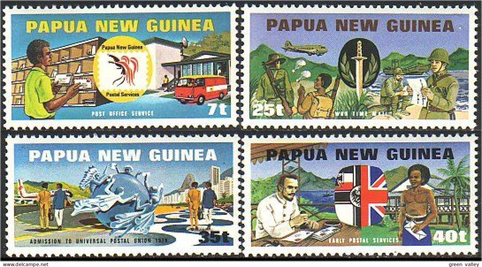 738 Papua New Guinea Post Office Service Postal UPU MNH ** Neuf SC (PNG-40) - Other & Unclassified