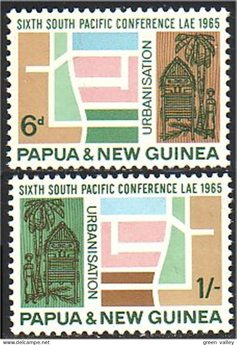 738 Papua New Guinea South Pacific Conference MNH ** Neuf SC (PNG-17) - Papúa Nueva Guinea