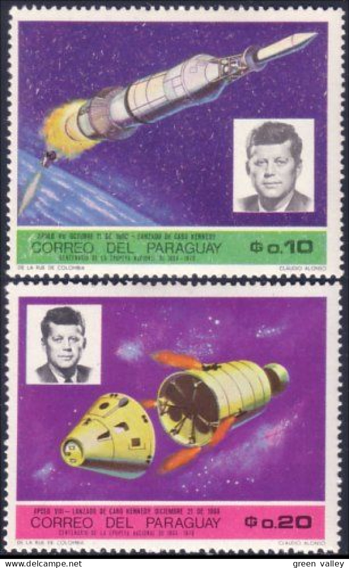 722 Paraguay Kennedy MH * Neuf CH (PAR-63) - Kennedy (John F.)