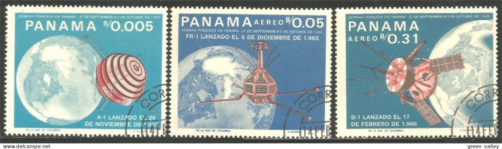 720 Panama Espace Space Satellite Communications (PAN-41) - Zuid-Amerika