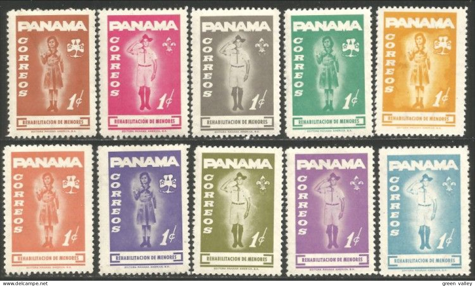 720 Panama 1964 Scouts Guides MNH ** Neuf SC (PAN-20) - Andere & Zonder Classificatie