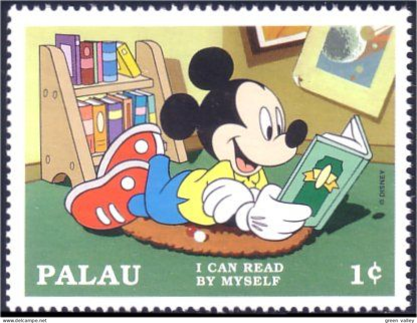 718 Disney Palau Education Reading Lecture Book Livre Mickey MNH ** Neuf SC (PAL-12a) - Palau