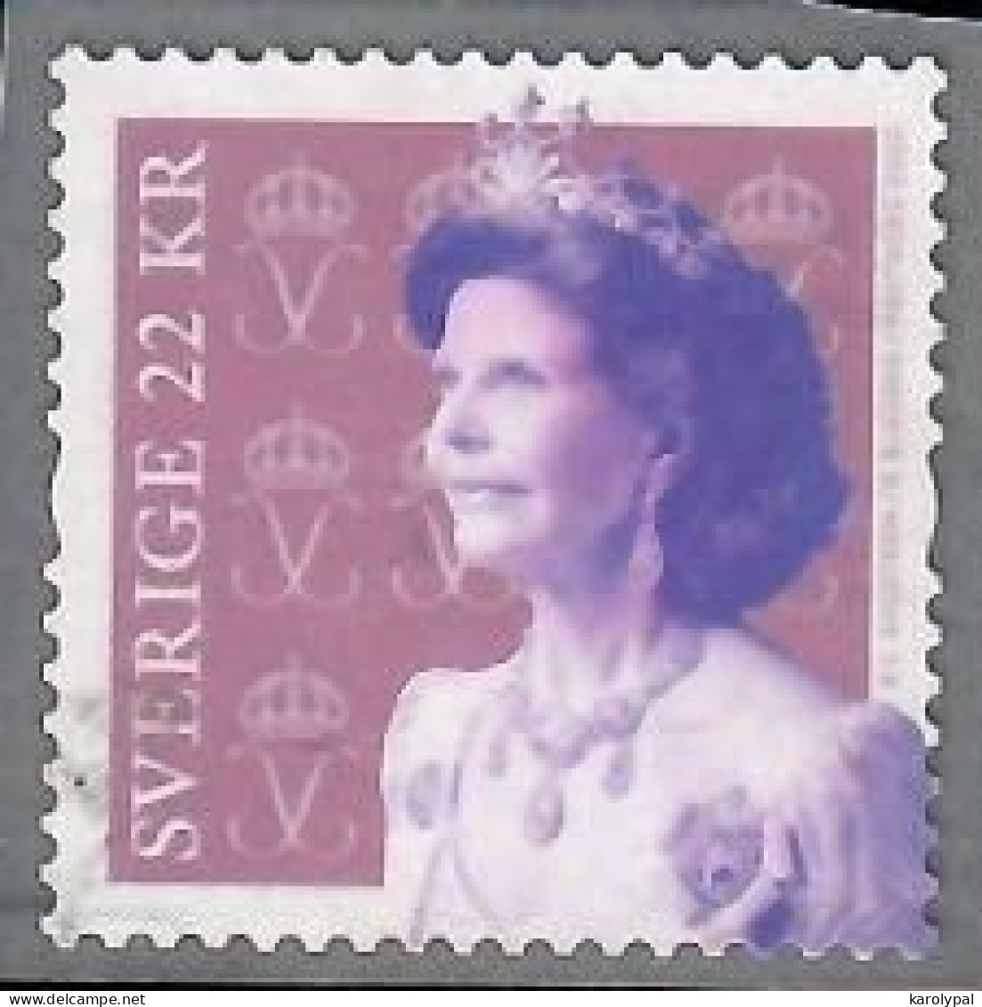 Sweden, 2020, Used, Queen Silvia , Mi. Nr. 3334 - Used Stamps