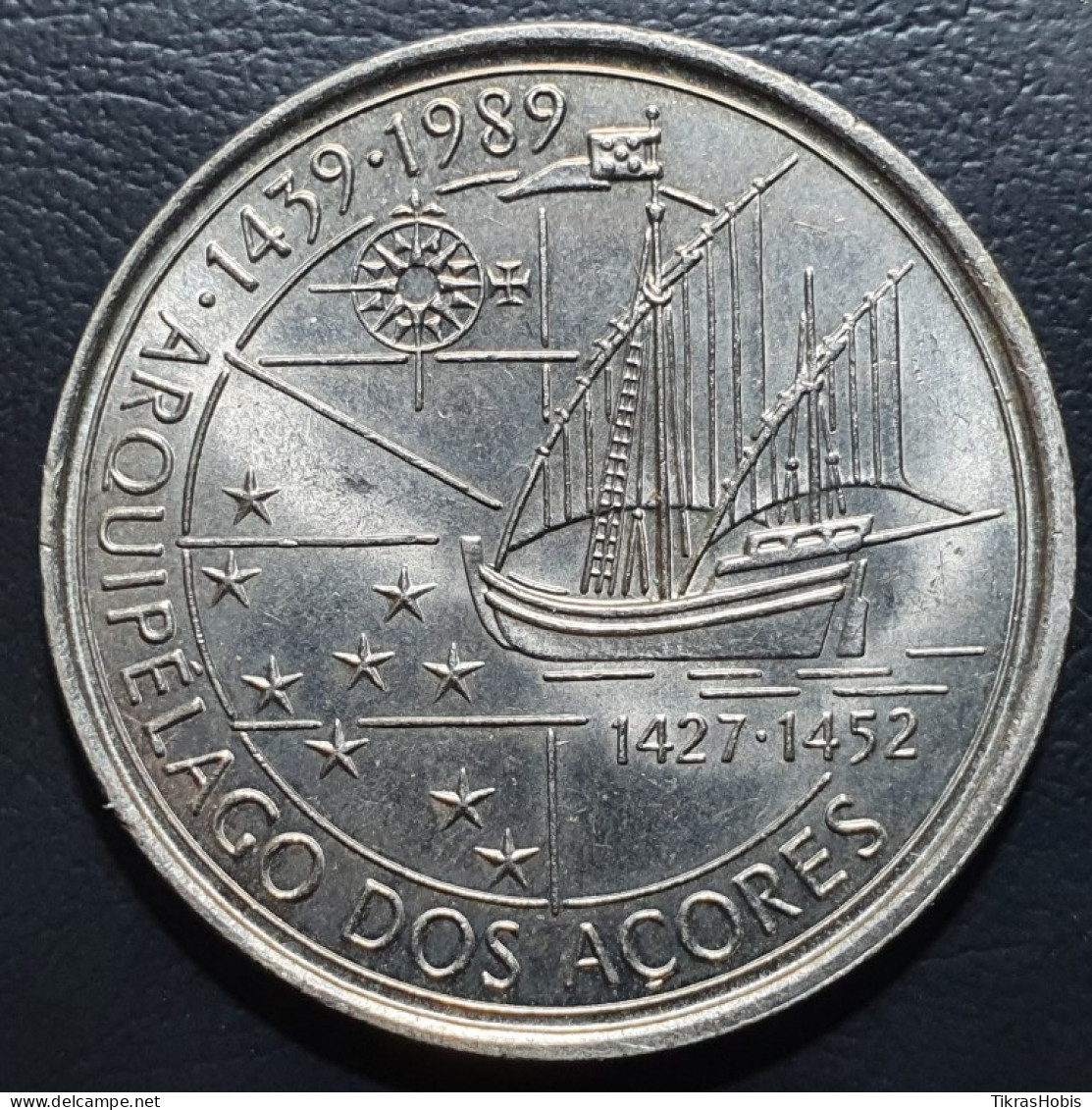 Portugal 100 Escuda, 1989 Azores Discovery KM648 - Portugal