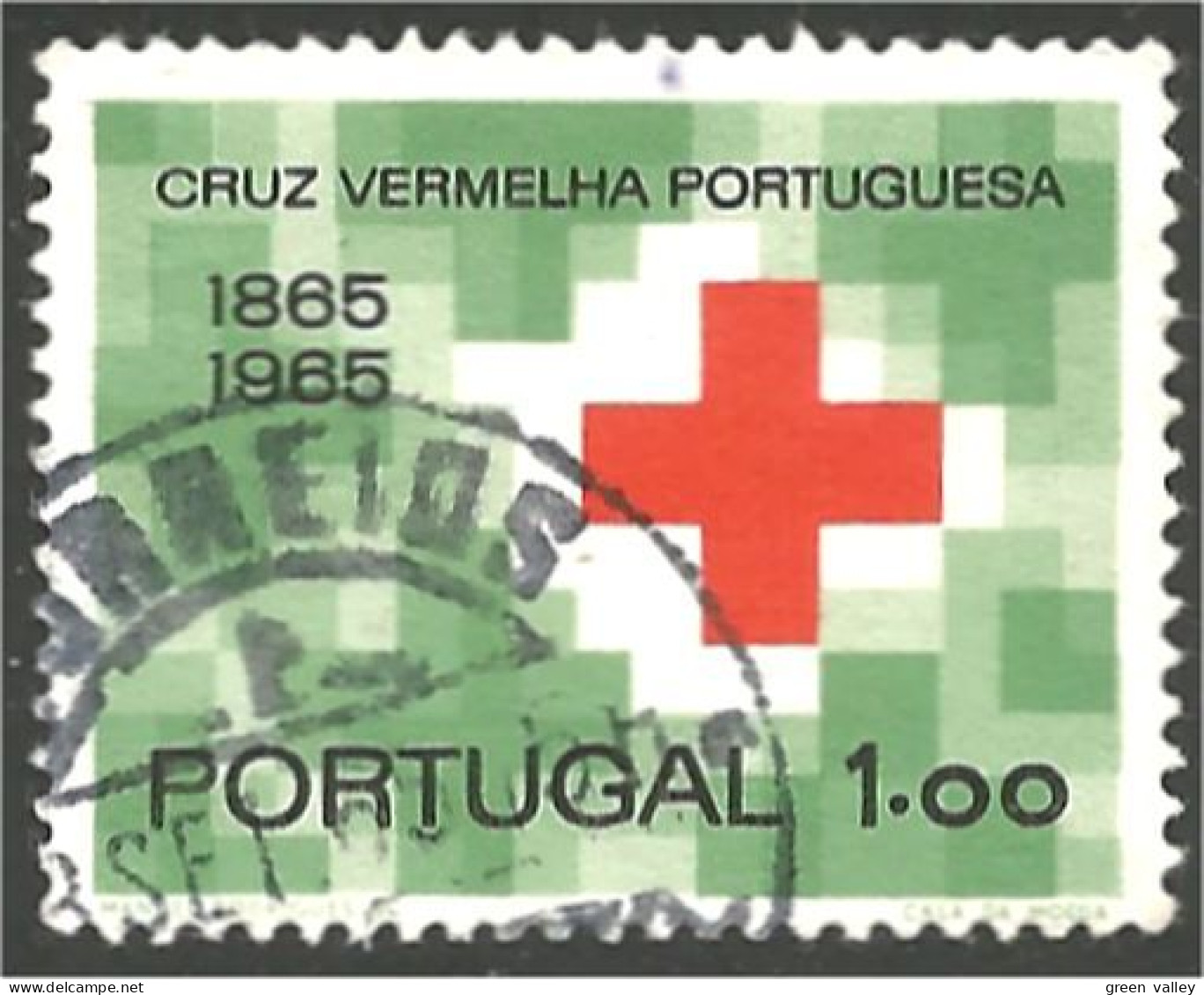 742 Portugal 1965 Croix Rouge Red Cross (POR-120) - Croce Rossa