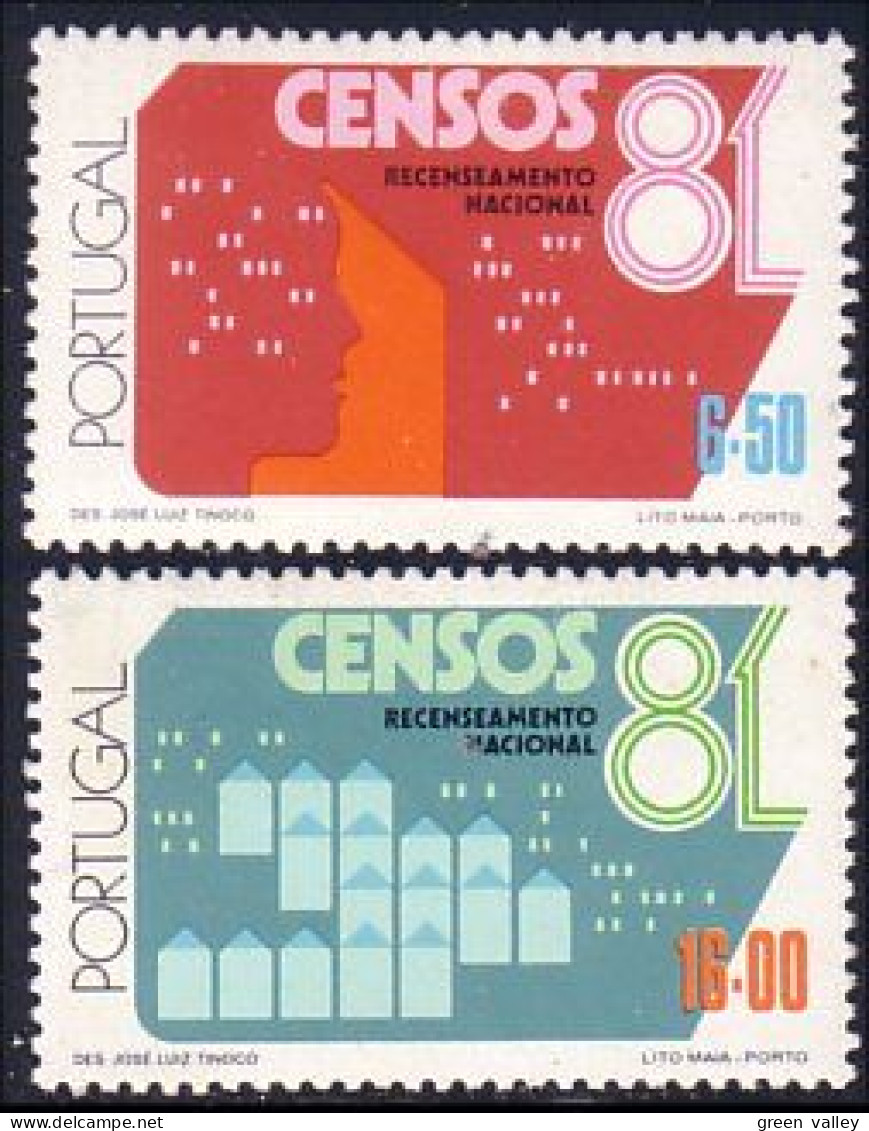 742 Portugal Census Recensement MNH ** Neuf SC (POR-61) - Ongebruikt