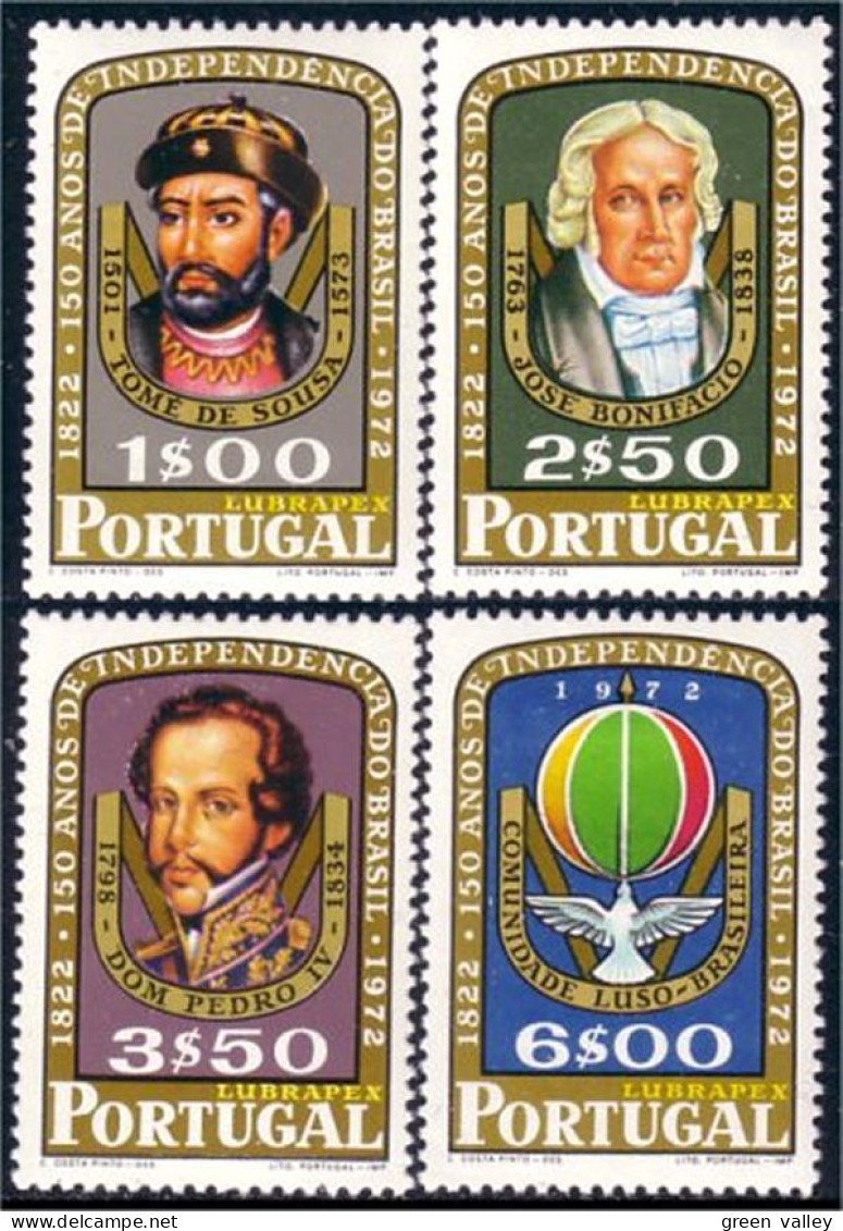 742 Portugal Brazilian Independence MH * Neuf CH (POR-55) - Nuovi