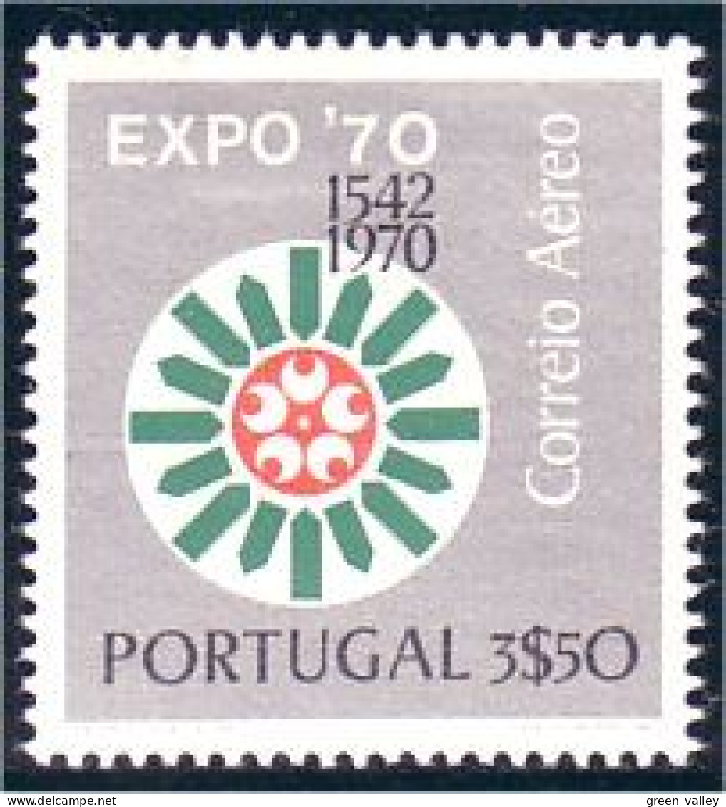 742 Portugal Expo 70 MH * Neuf CH (POR-45) - Ongebruikt