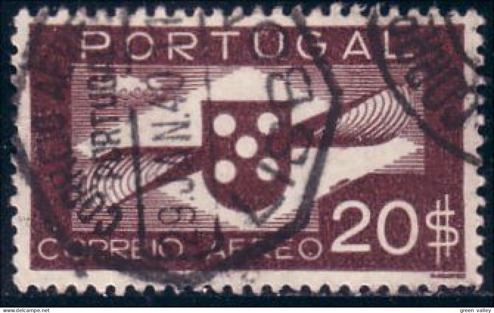 742 Portugal Aviation 20e (POR-29) - Used Stamps