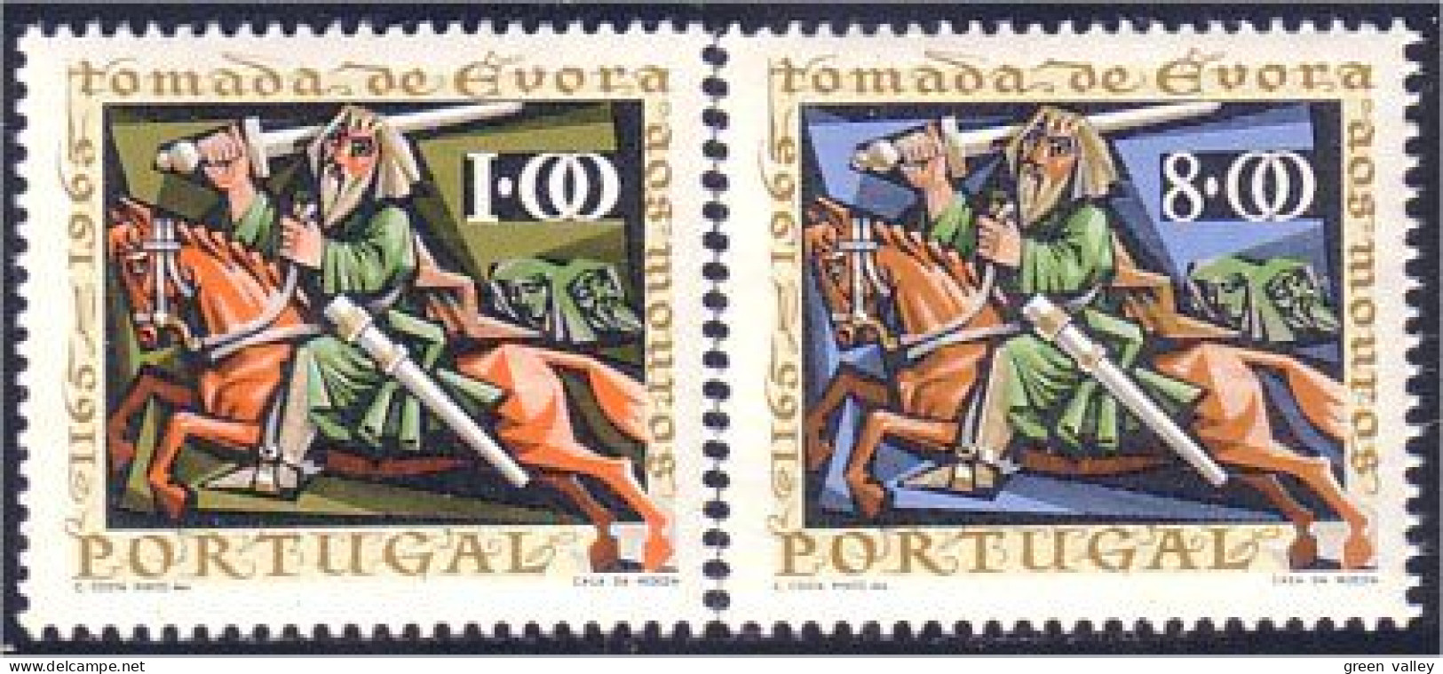 742 Portugal Chevaliers Knights MNH ** Neuf SC (POR-38a) - Nuovi