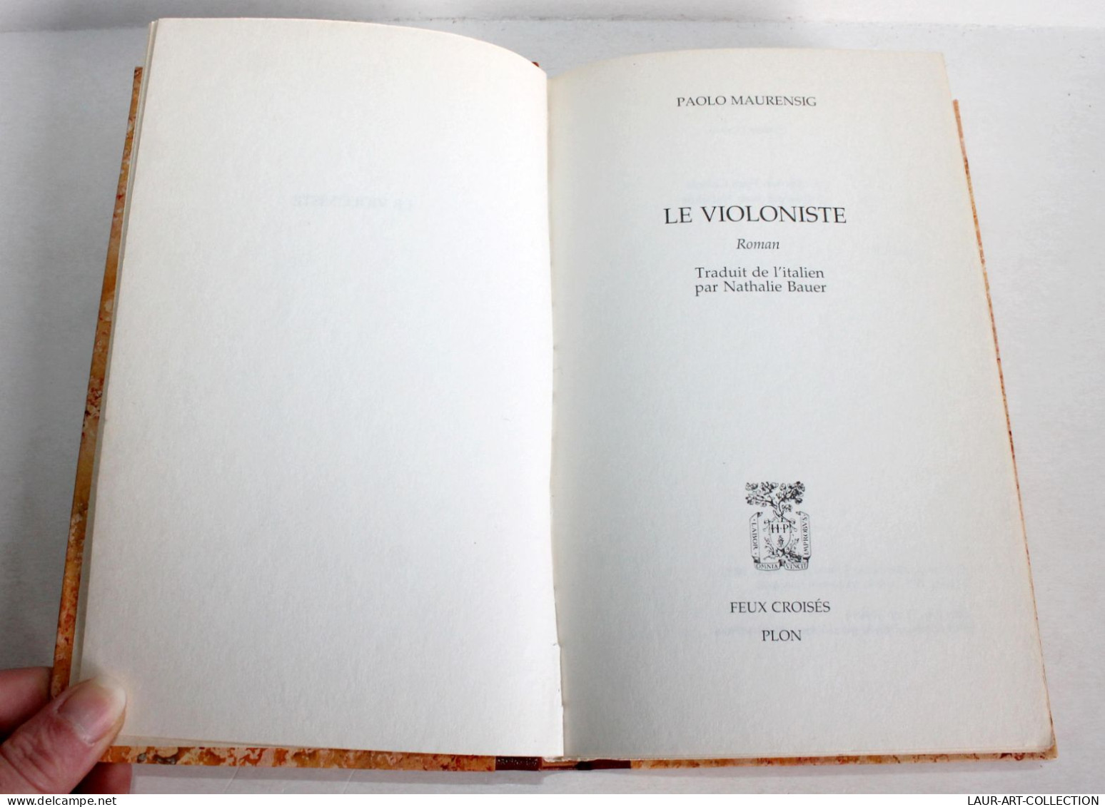 LE VIOLONISTE, ROMAN ITALIEN Par PAOLO MAURENSIG, TRADUIT Par N. BAUER 1998 PLON / ANCIEN LIVRE XXe SIECLE (1803.44) - Altri Classici
