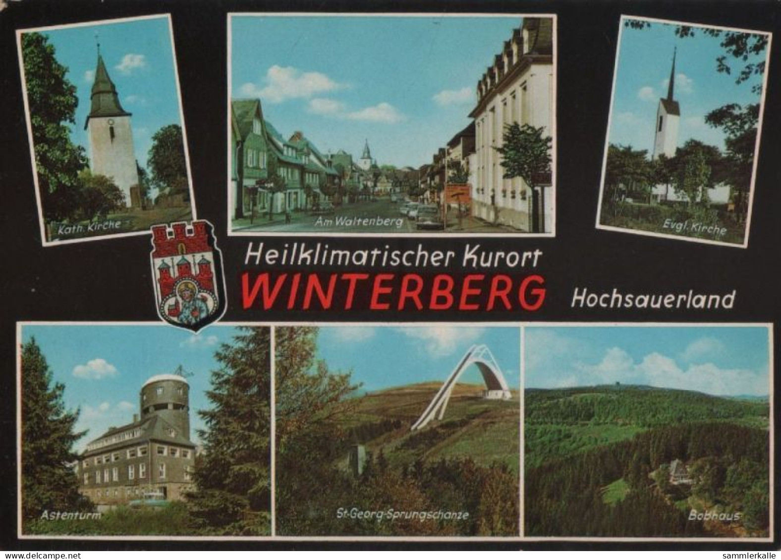 98234 - Winterberg - U.a. Kath. Kirche - Ca. 1970 - Winterberg