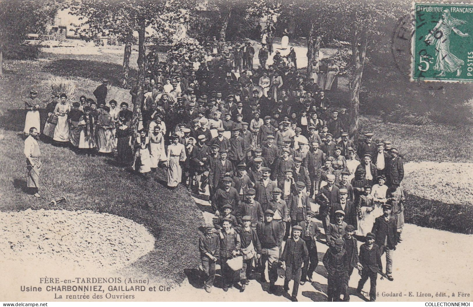 FERE EN TARDENOIS Usine CHARBONNIEZ GAILLARD - Fere En Tardenois