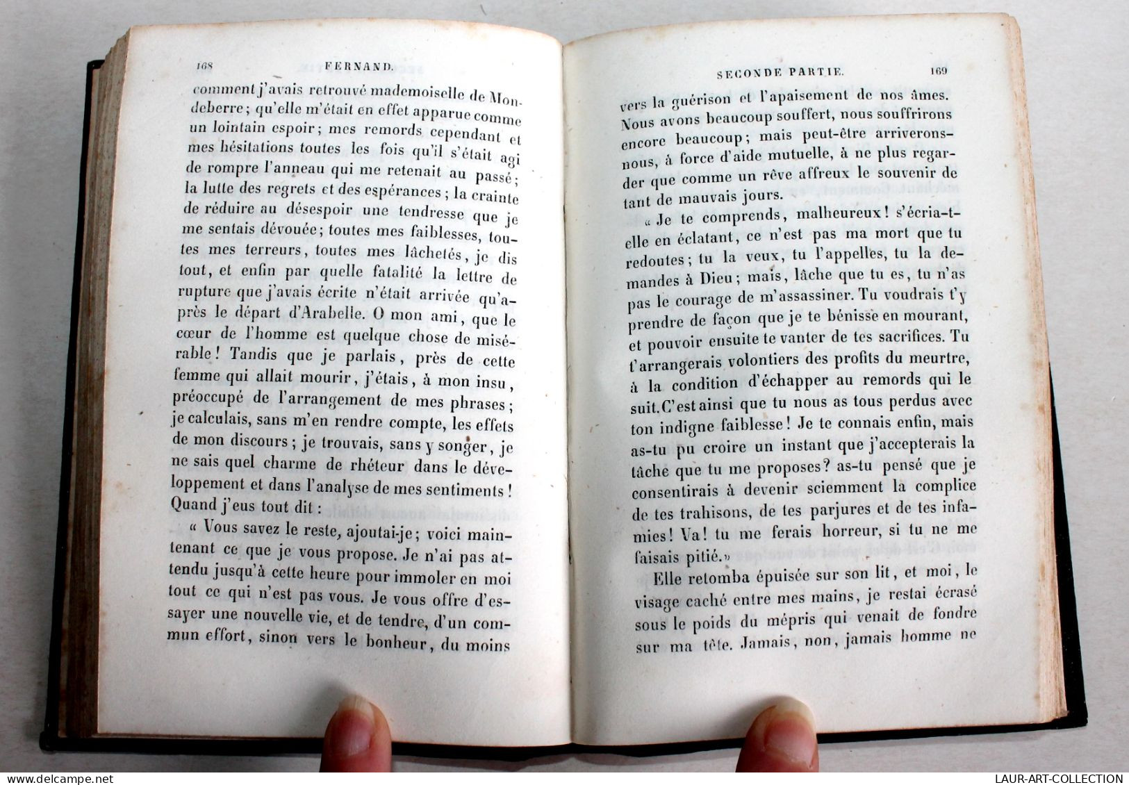 FERNAND Par JULES SANDEAU 1847 PAULIN EDITEUR, LITTERATURE / ANCIEN LIVRE XIXe SIECLE (1803.47) - 1801-1900