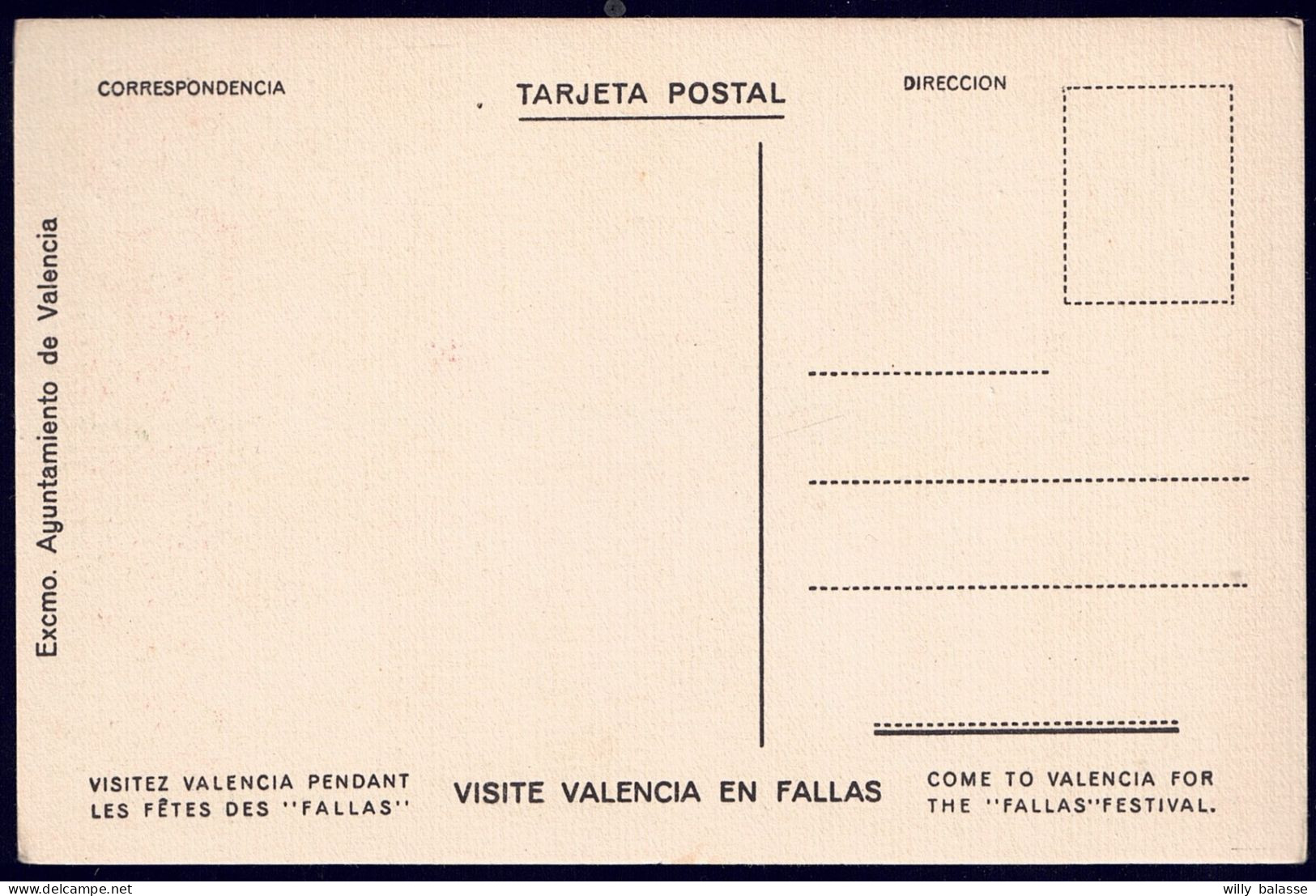 +++ CPA - Espagne - Espana - FALLAS DE SAN JOSE - VALENCIA 1959   // - Valencia