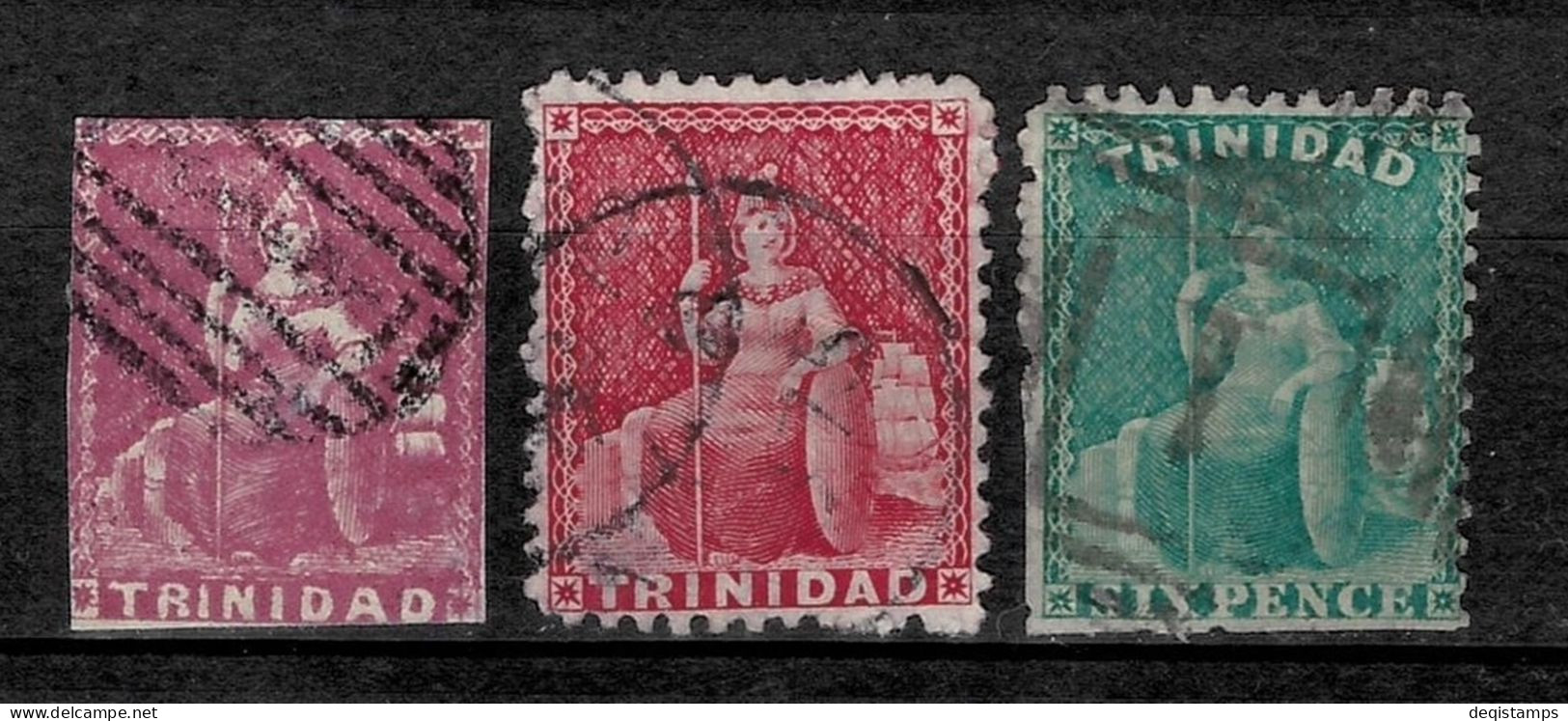 Trinidad And Tobago Stamps 1859-60 Year  Used - Trinidad & Tobago (...-1961)