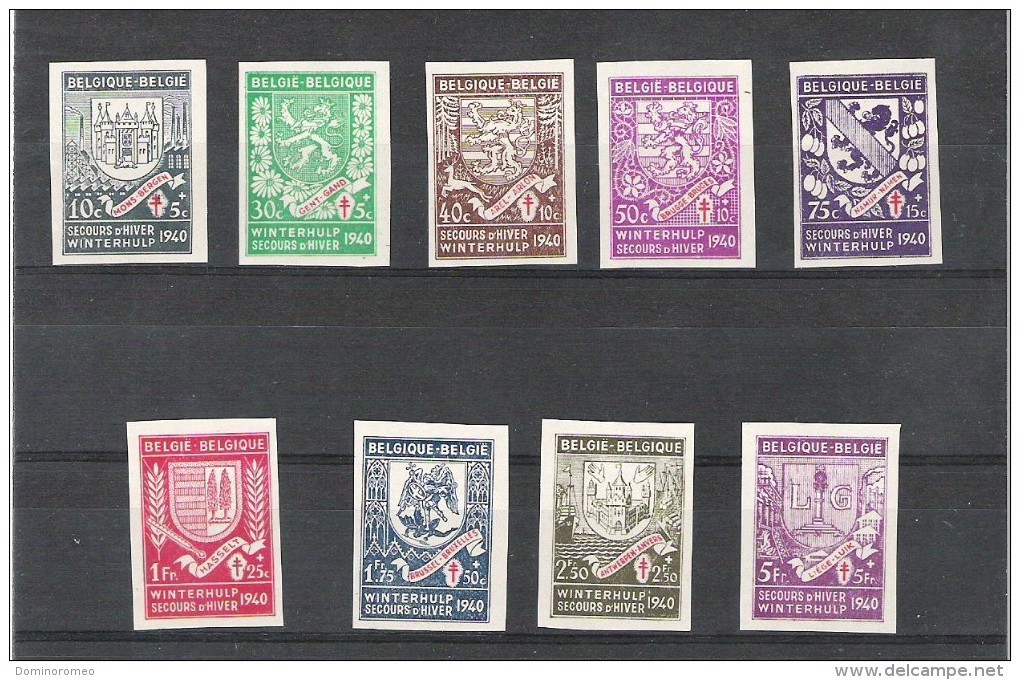 OCB 547A ==> 555A ** Postfris Zonder Scharnier - Unused Stamps
