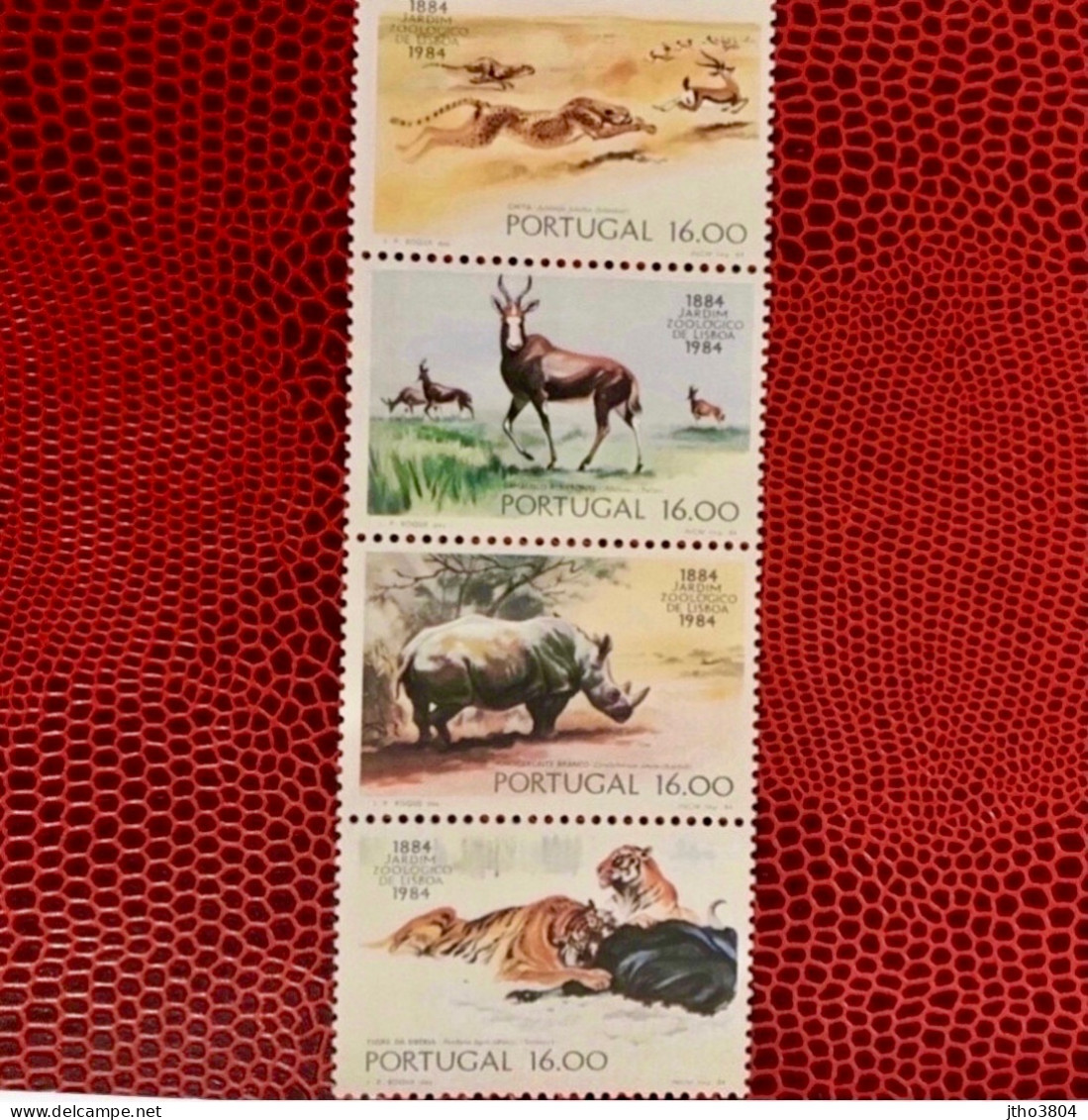 PORTUGAL 1984 4v Neuf MNH ** Mi 1617 /20  Mammifero Mammifère Mammal Mamífero Säugetiere - Wild