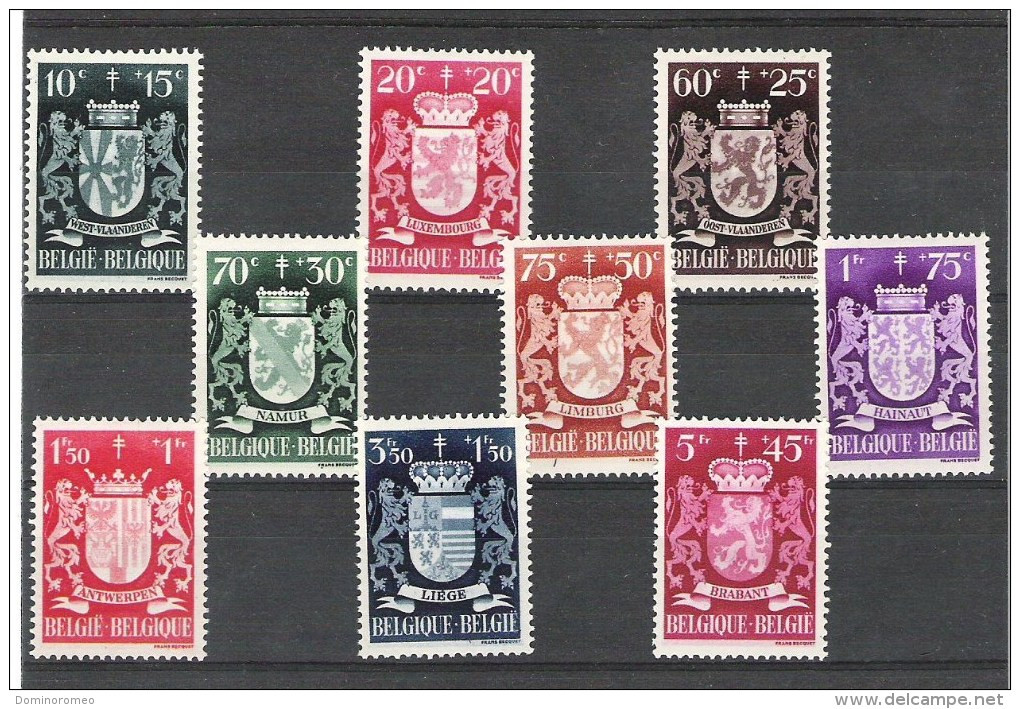 OCB 716 ==> 724 ** Postfris Zonder Scharnier - Unused Stamps