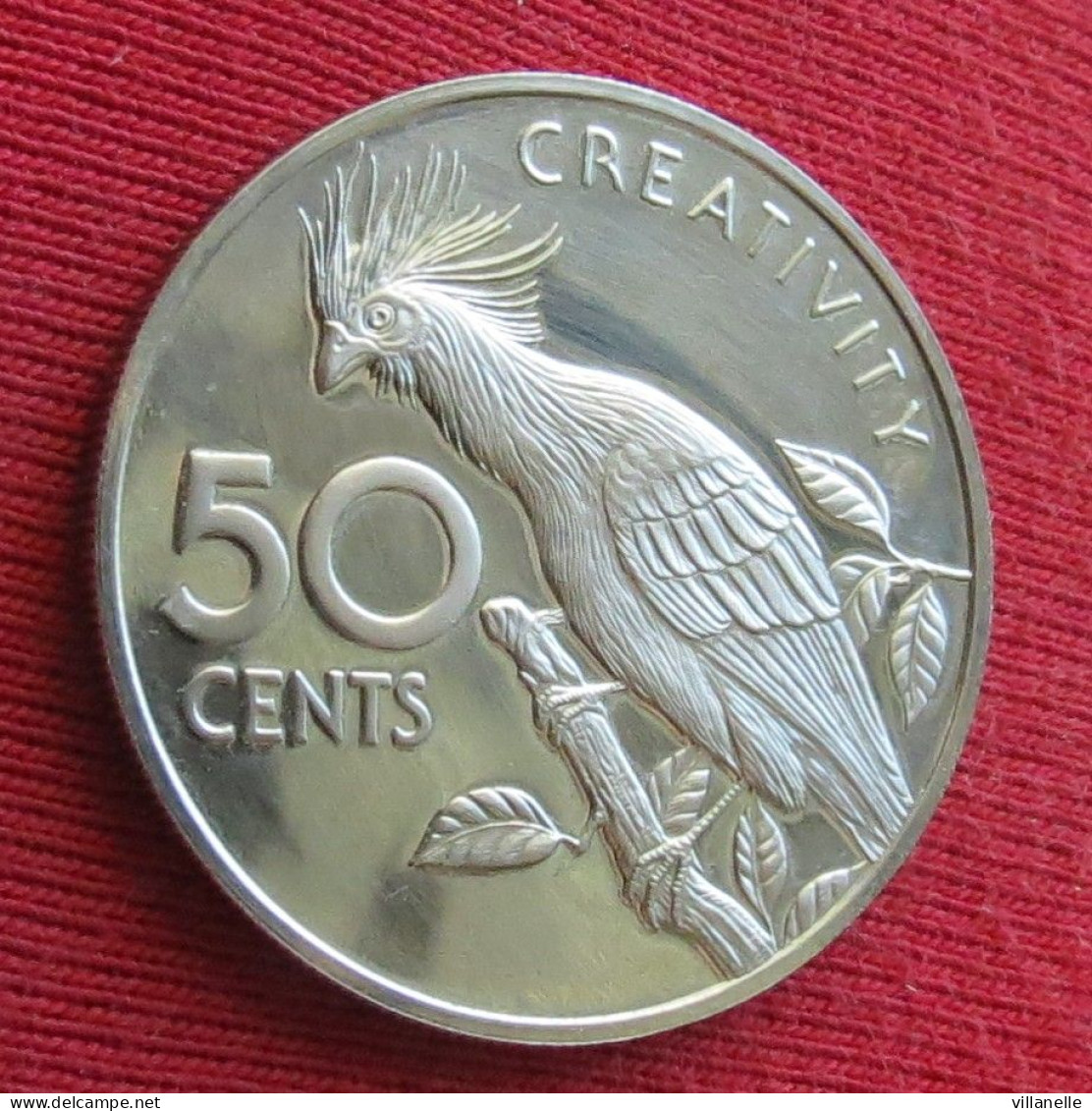 Guyana 50 Cents 1976 Hoatzin Bird Guiana  W ºº - Guyana