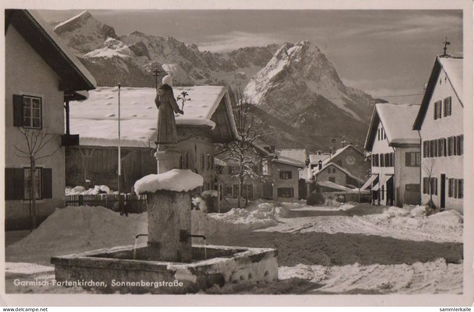 31541 - Garmisch-Partenkirchen - Sonnenbergstrasse - 1953 - Garmisch-Partenkirchen