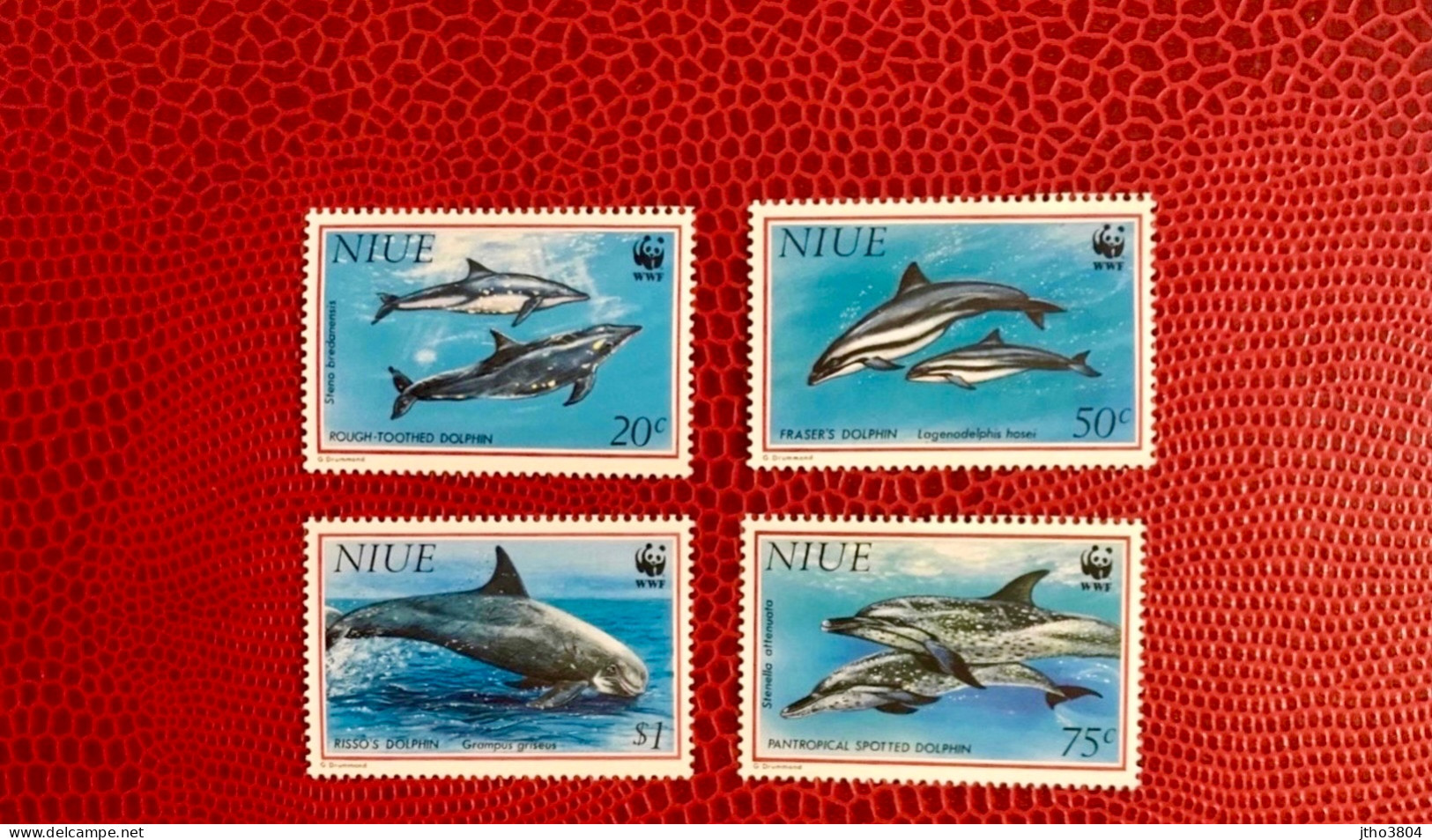 NIUE 1993 4v Neuf ** YT 614 / 617 Mi 822 / 825 Delfín Dolphin Golfinho Delfin Delfino - Neufs