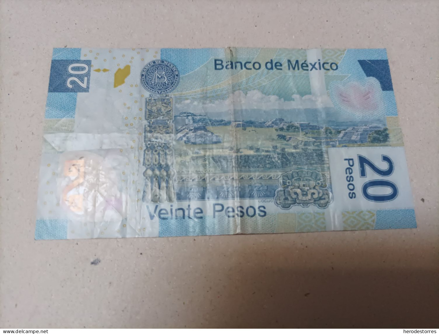 Billete México 20 Pesos, Año 2006, Serie A - México