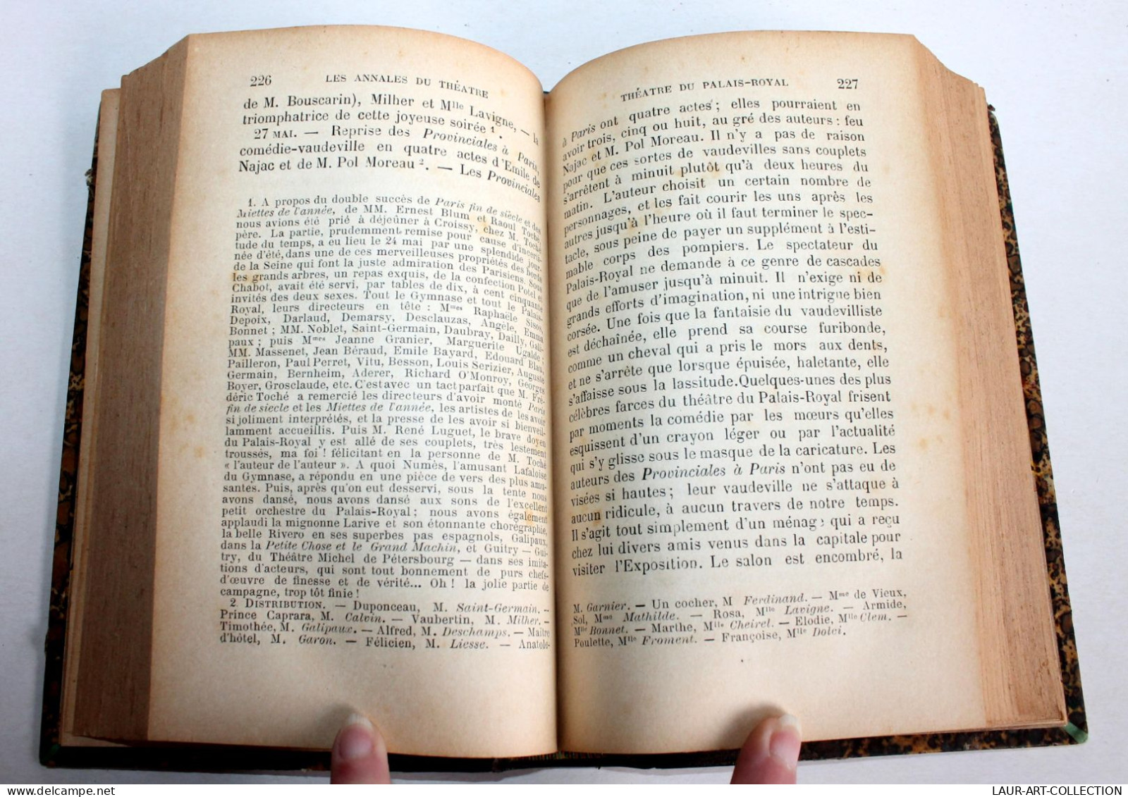 ANNALES DU THEATRE ET DE LA MUSIQUE De NOEL & STOULLIG + PREFACE, 16e ANNEE 1891 / ANCIEN LIVRE XIXe SIECLE (1803.52) - French Authors