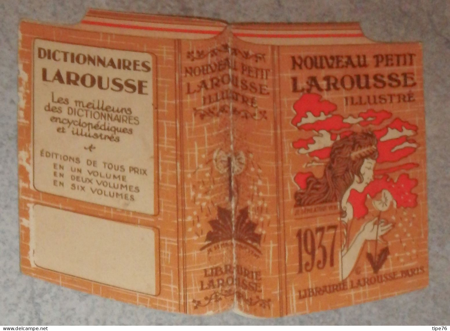 Petit Calendrier  De Poche 1937 Nouveau Petit Larousse Illustré - Kleinformat : 1921-40