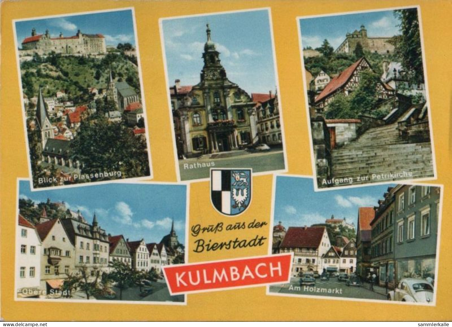 49145 - Kulmbach - U.a. Blick Zur Plassenburg - 1975 - Kulmbach