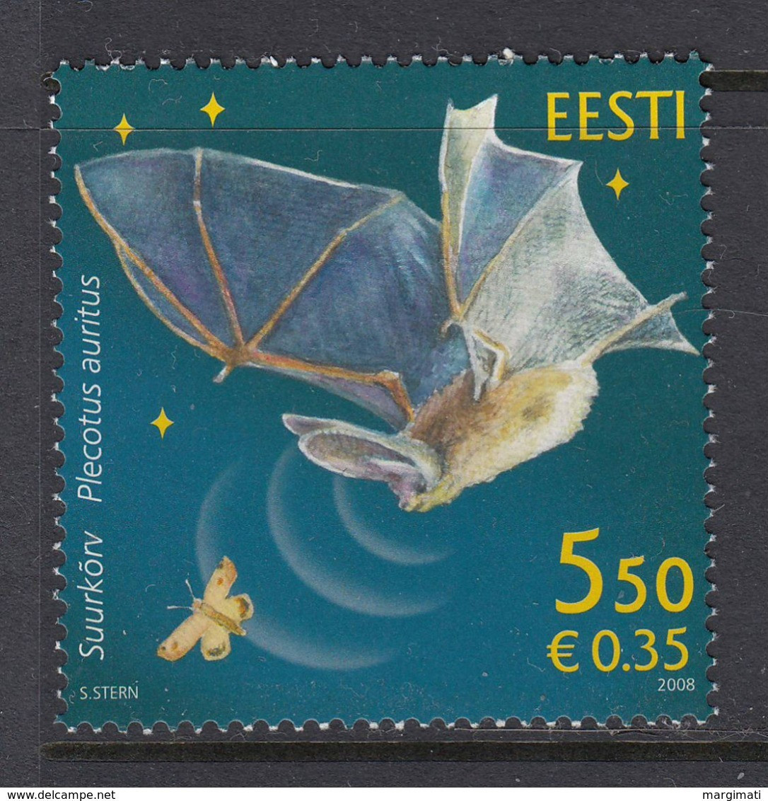 Estland 2008. Fauna - Bat. MNH. Pf. - Estonie