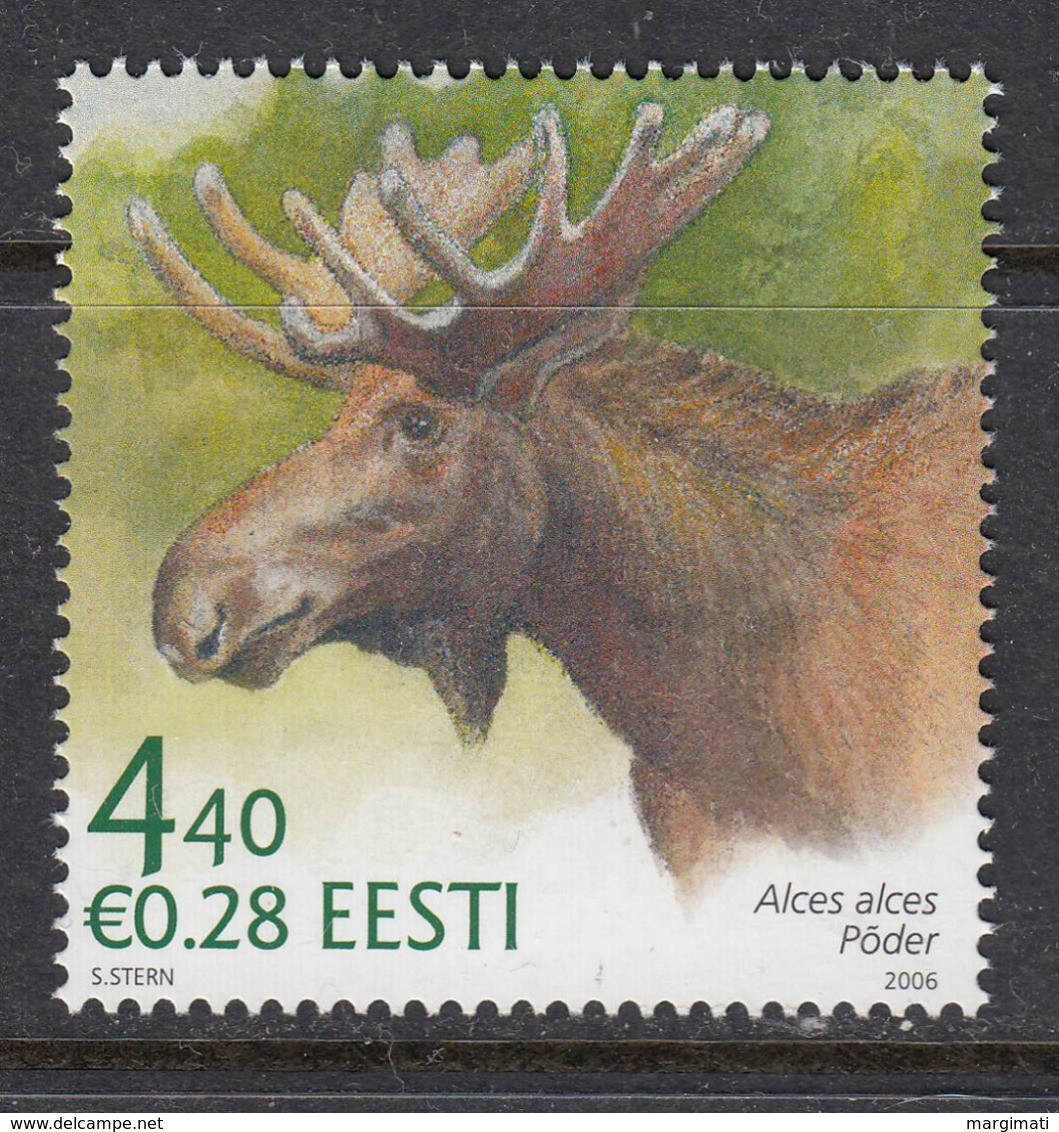 Estland 2006. Fauna - The Elk . MNH. Pf. - Estland