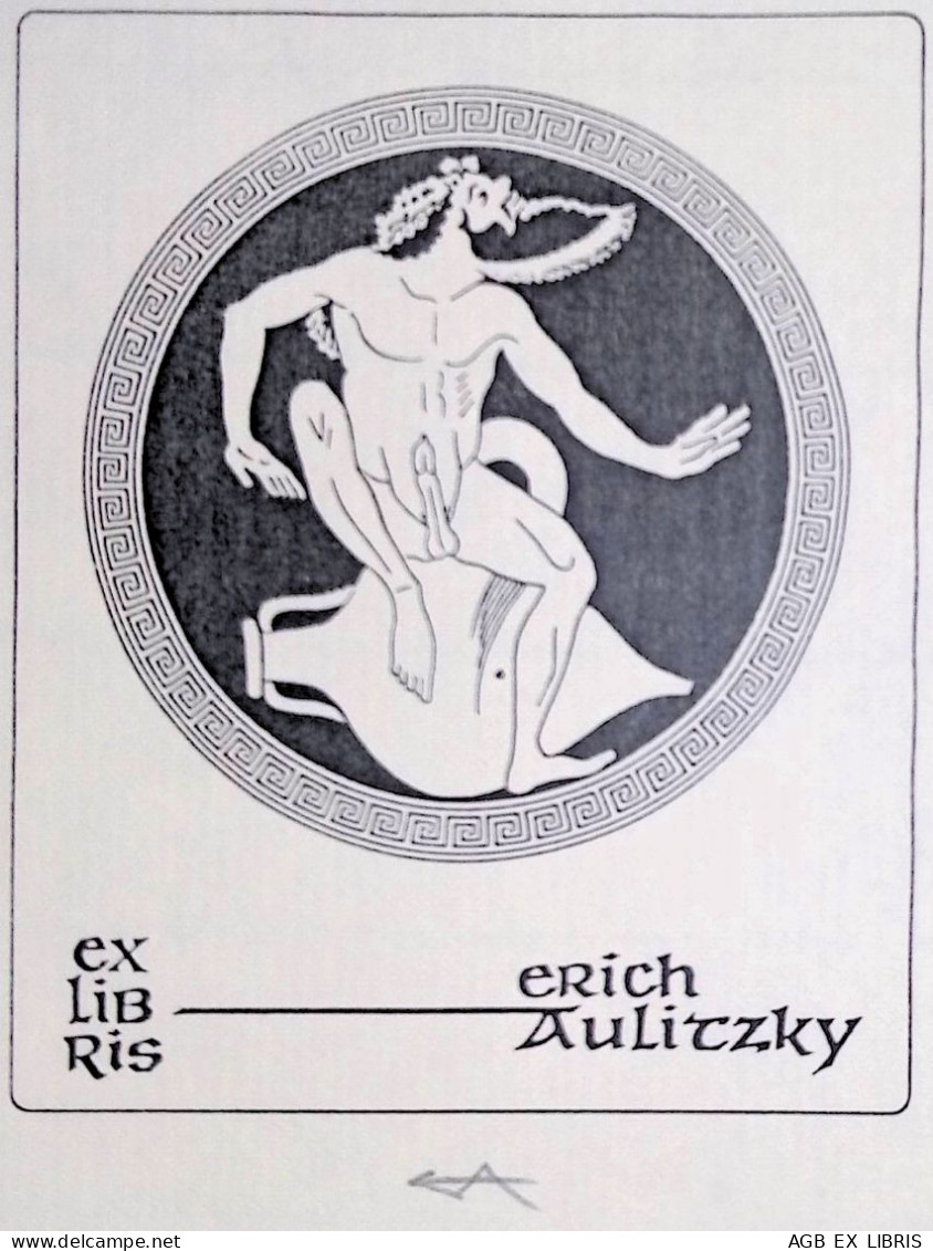 EX LIBRIS ERICH AULITZKY Per IPSE L27bis-F02 EXLIBRIS Opus 22 - Ex-Libris